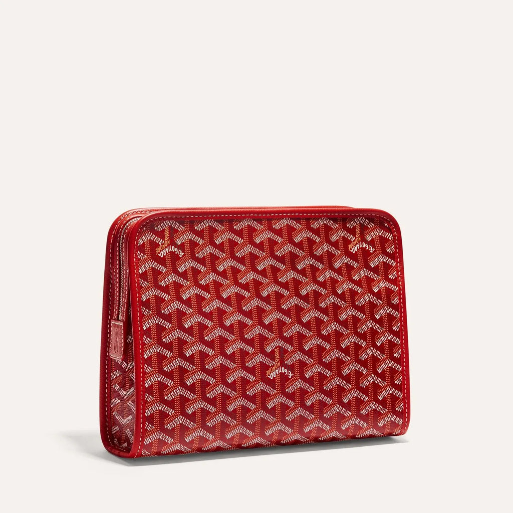 Goyard Jouvence MM Toiletry Bag Red