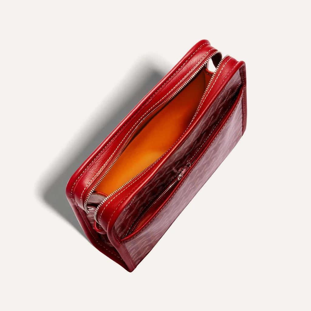Goyard Jouvence MM Toiletry Bag Red