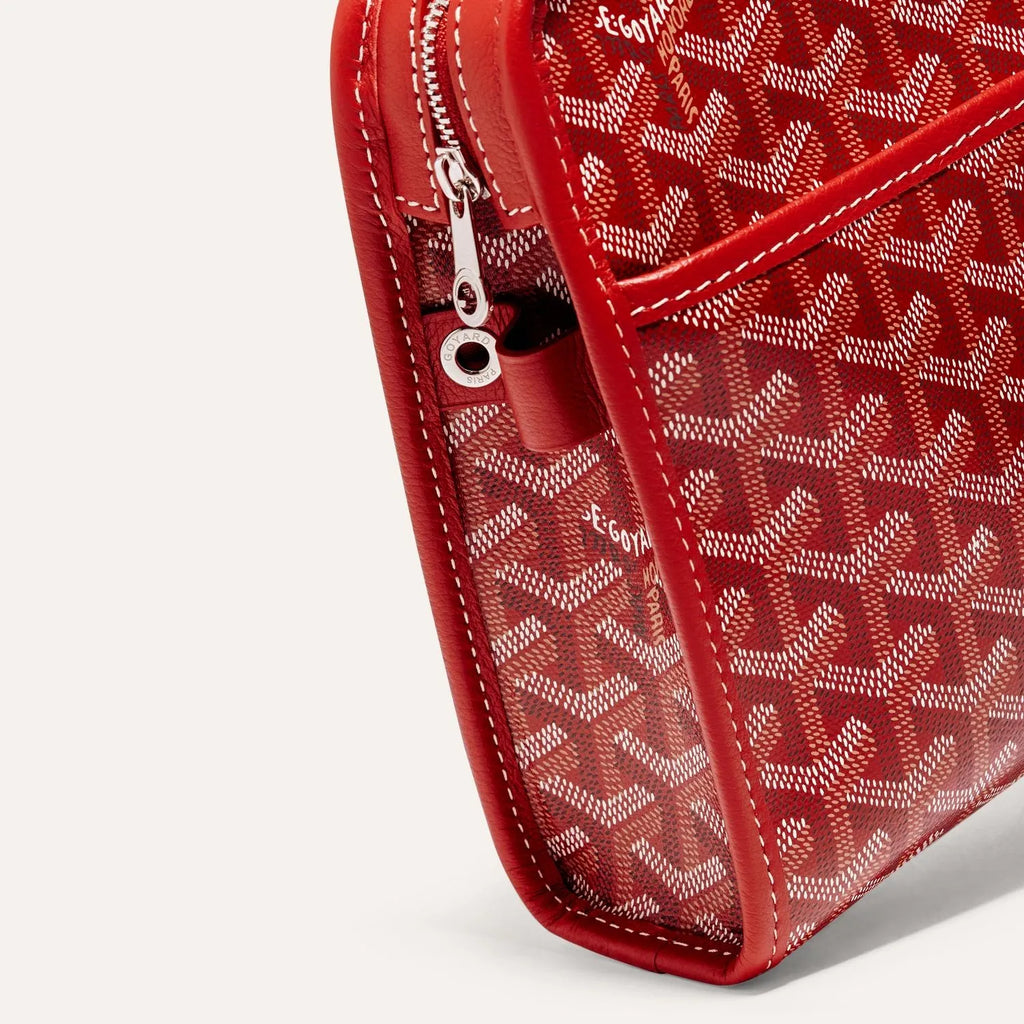 Goyard Jouvence MM Toiletry Bag Red