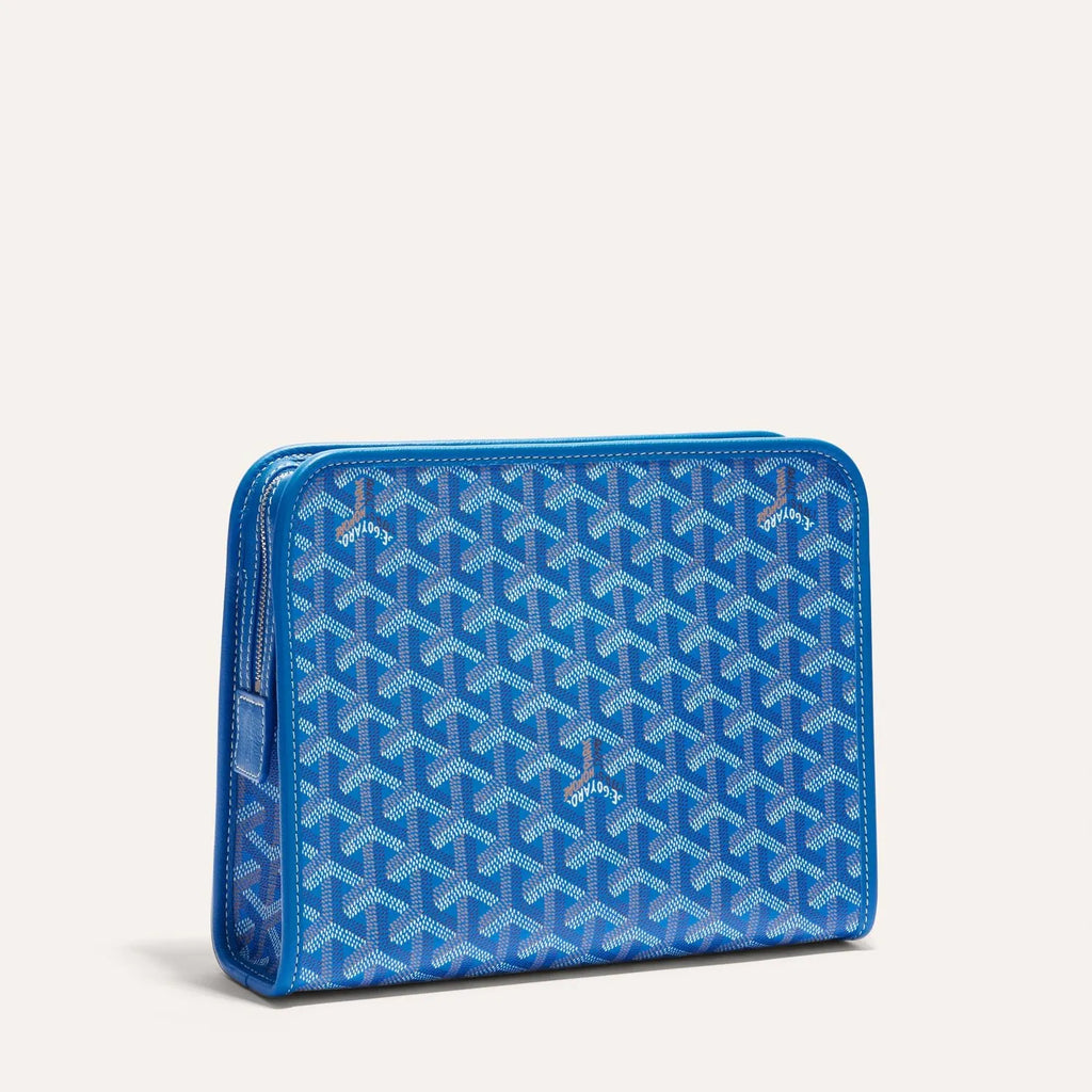 Goyard Jouvence MM Toiletry Bag Sky Blue