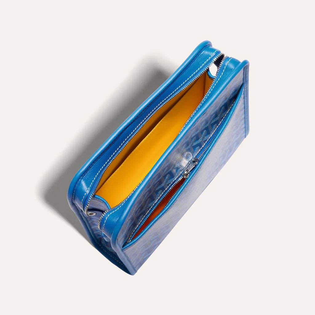 Goyard Jouvence MM Toiletry Bag Sky Blue