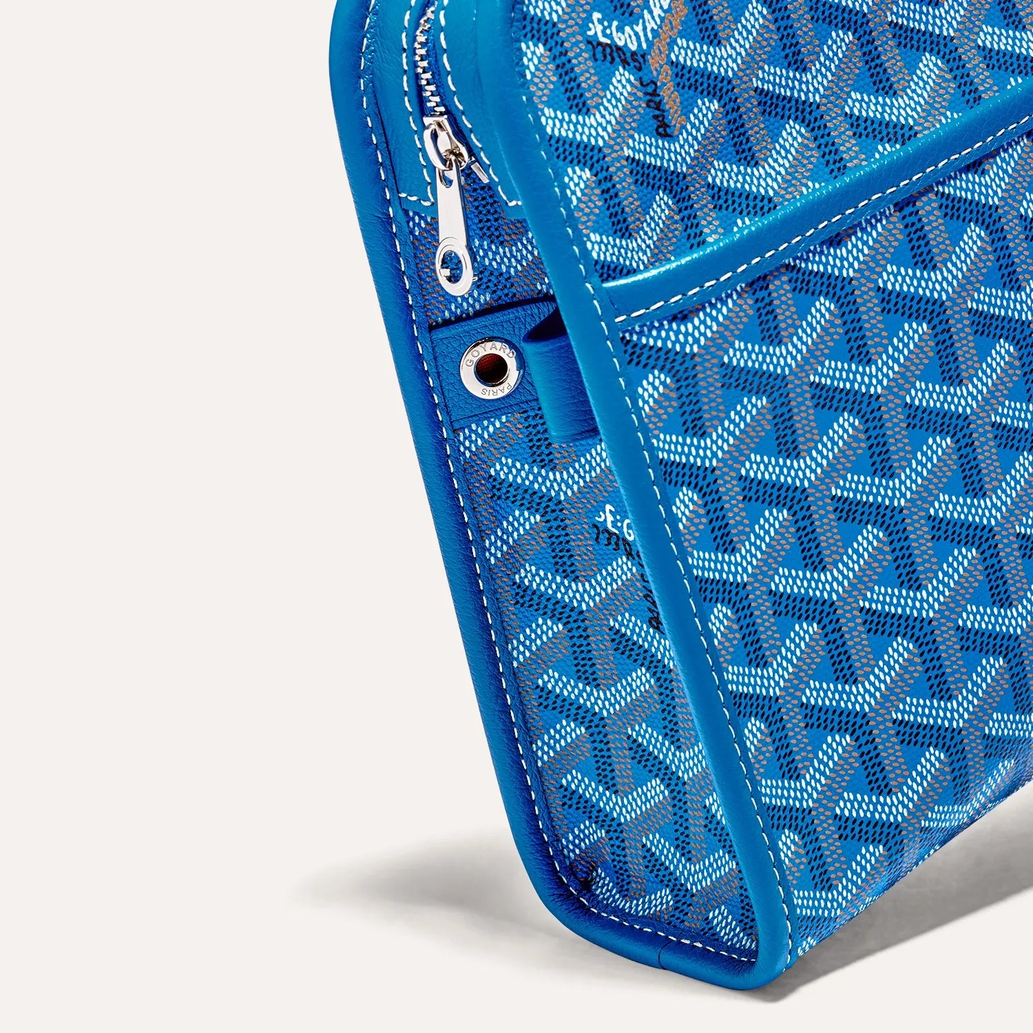 Goyard Jouvence MM Toiletry Bag Sky Blue