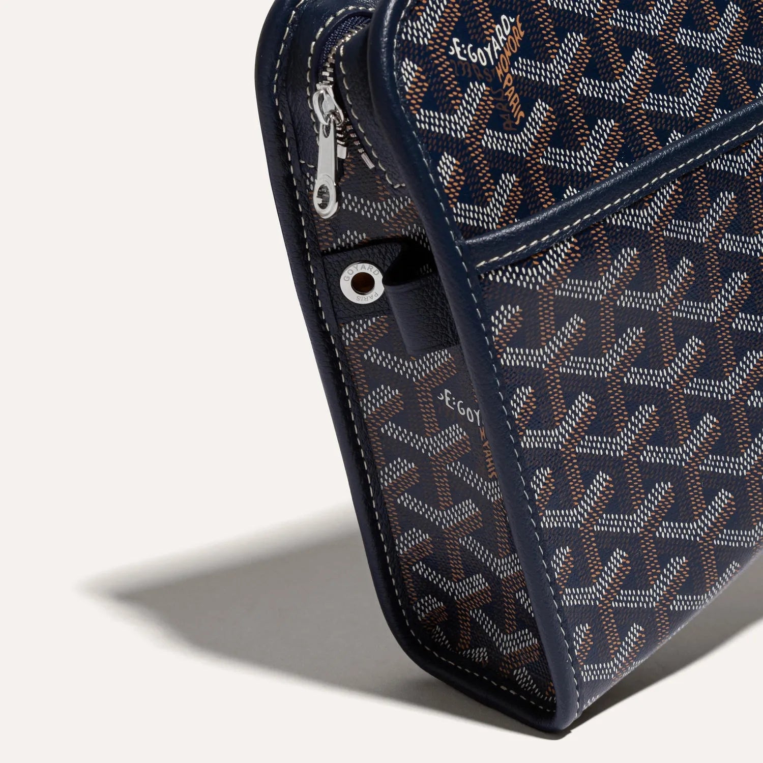 Goyard Jouvence MM Toiletry Bag Navy Blue