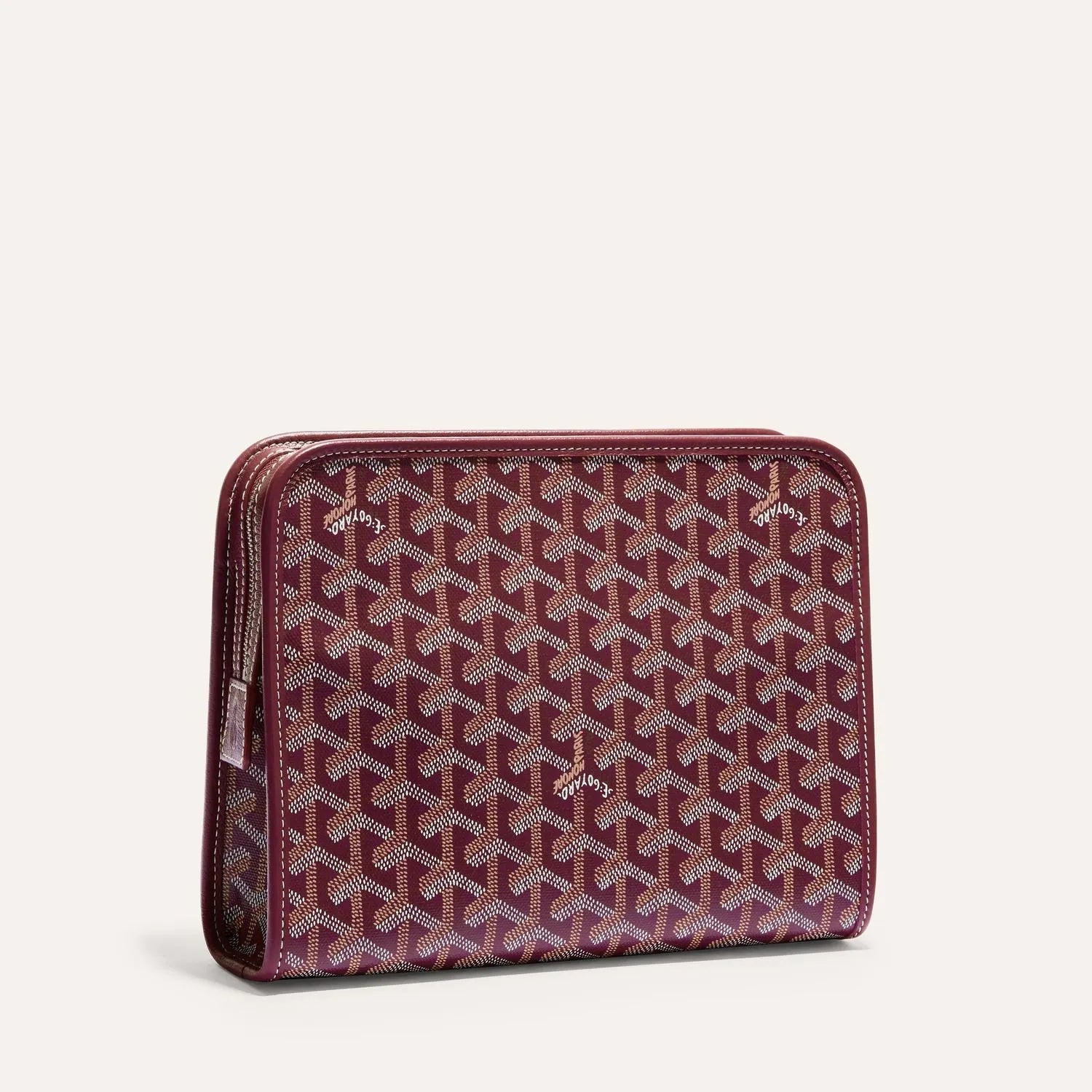 Goyard Jouvence MM Toiletry Bag Burgundy