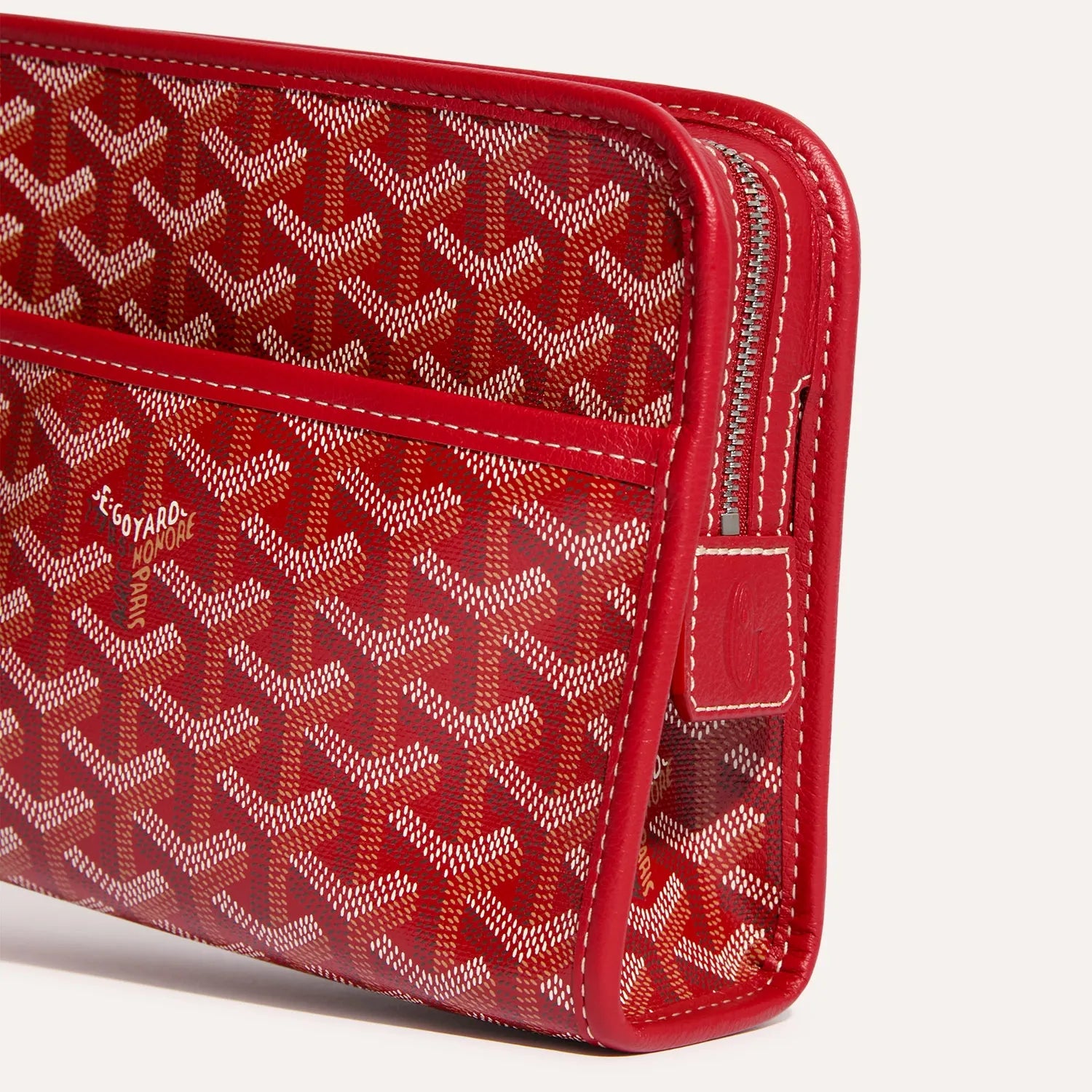 Goyard Jouvence PM Toiletry Bag Red