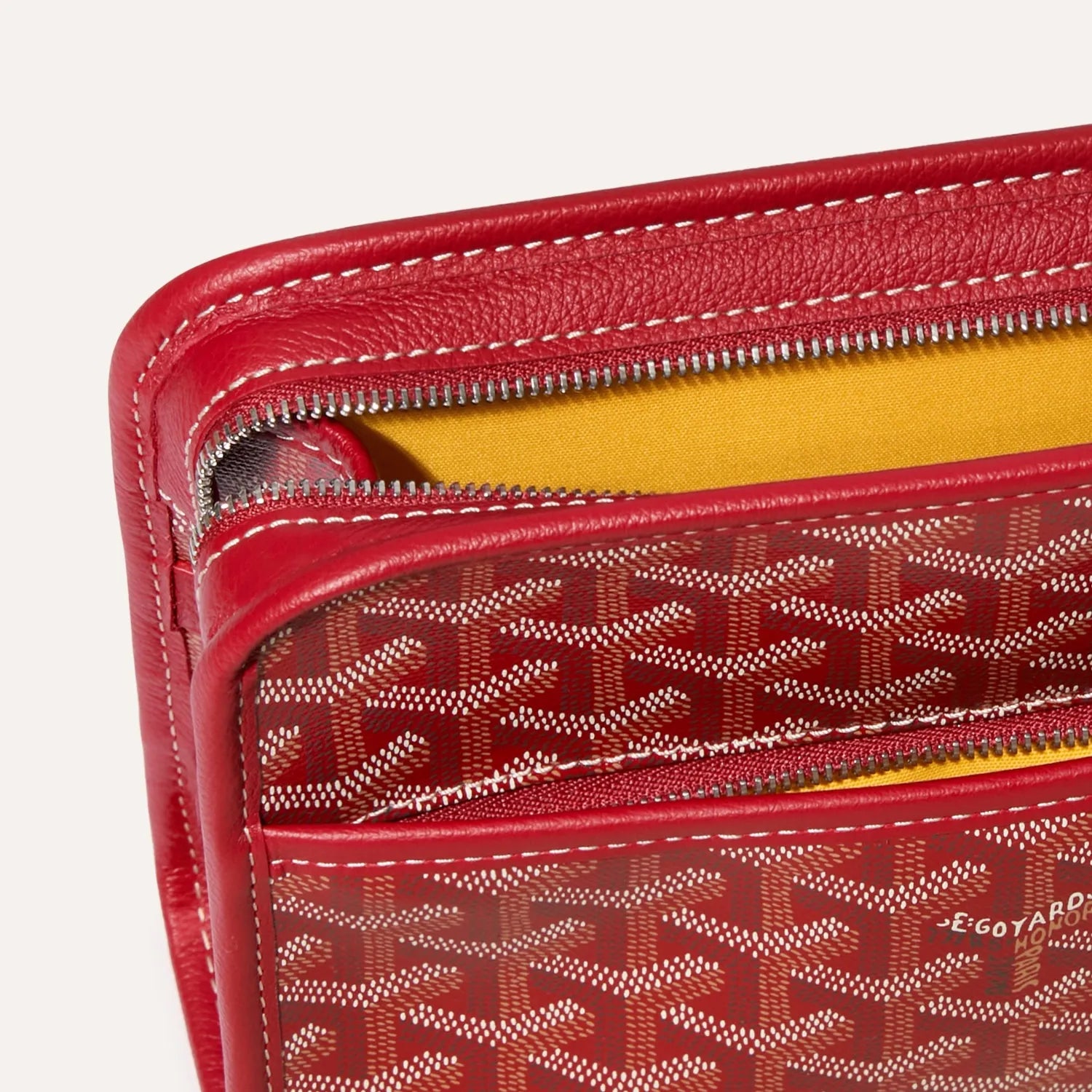 Goyard Jouvence PM Toiletry Bag Red