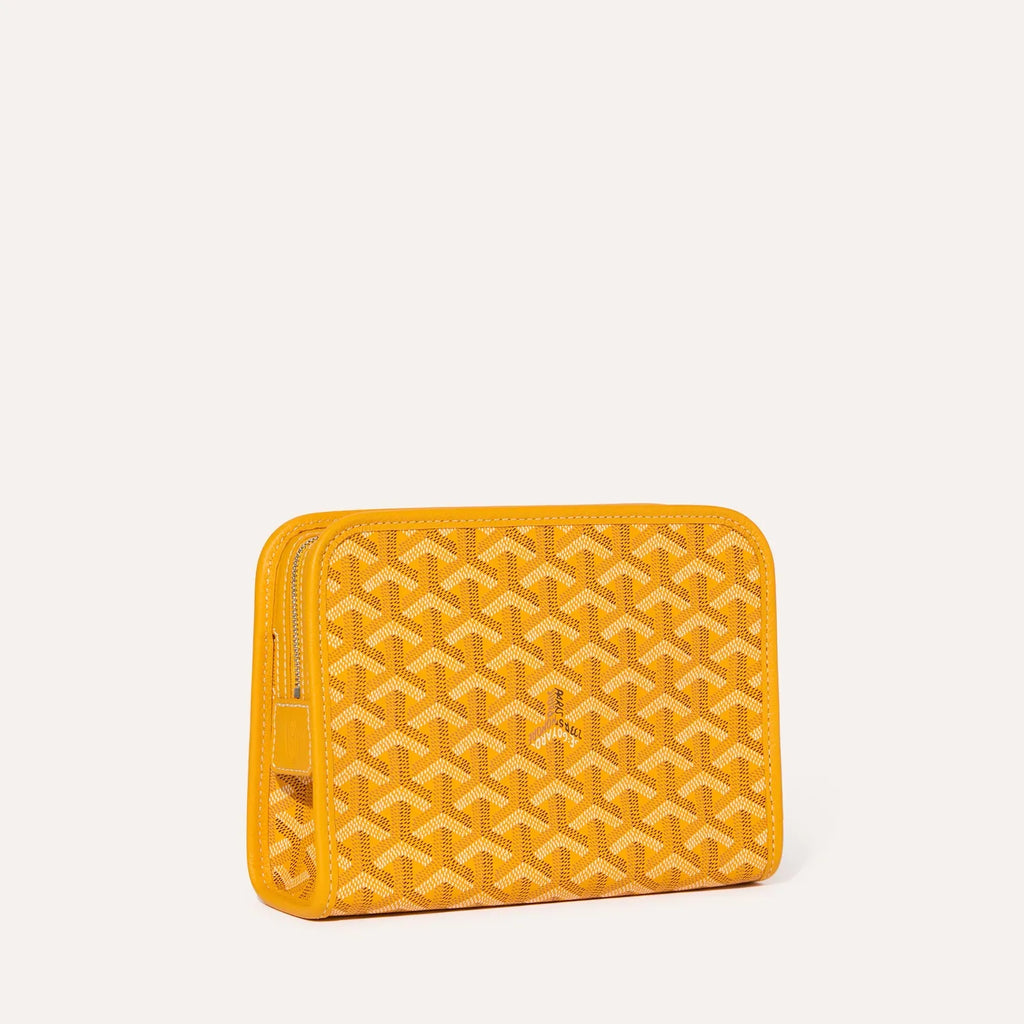 Goyard Jouvence PM Toiletry Bag Yellow