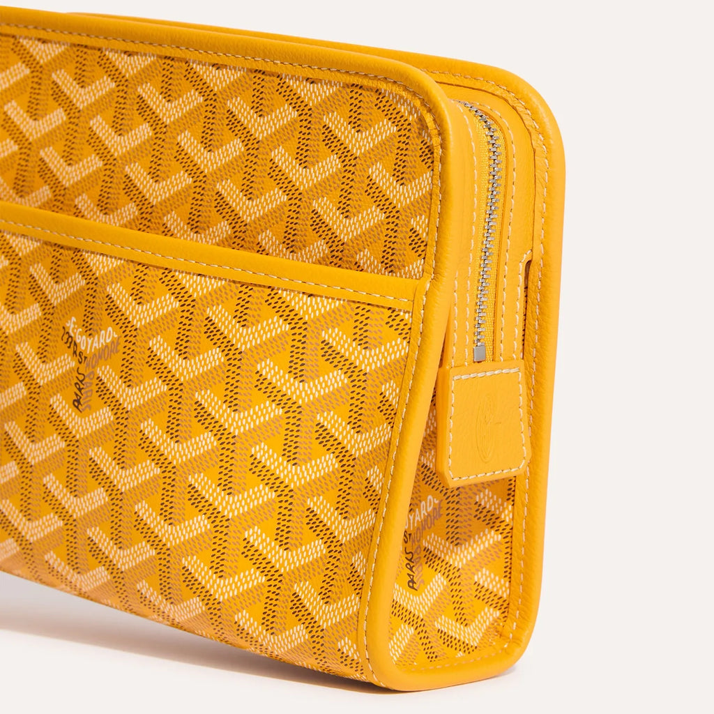 Goyard Jouvence PM Toiletry Bag Yellow