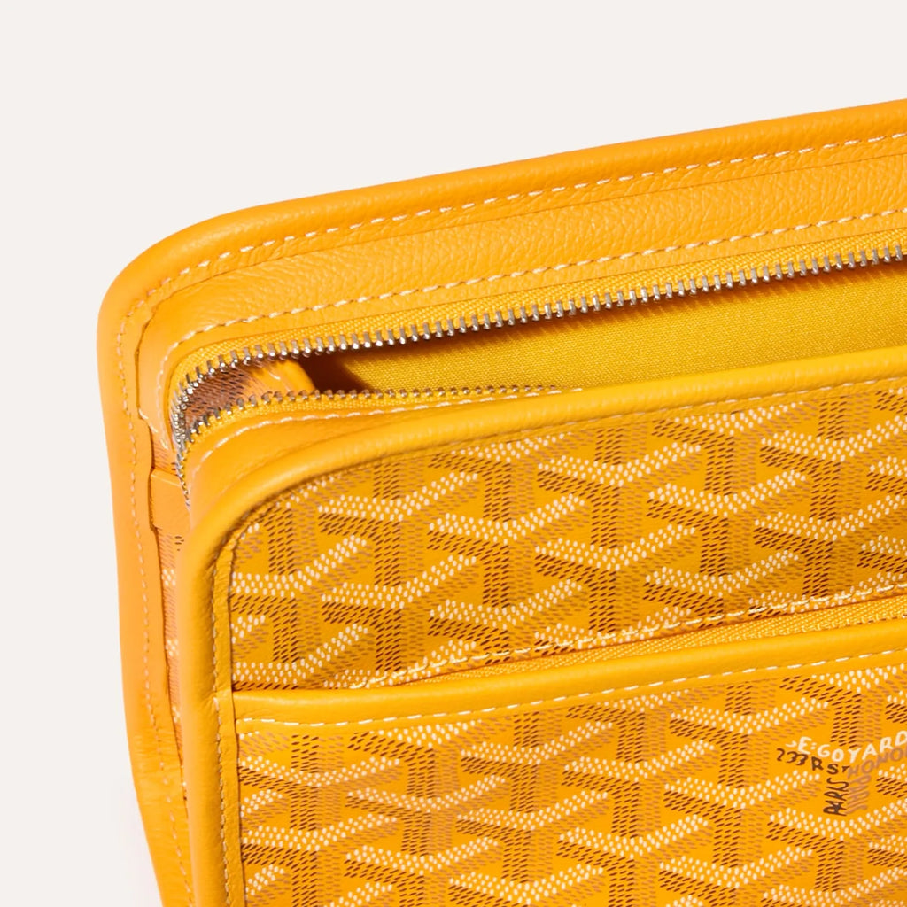 Goyard Jouvence PM Toiletry Bag Yellow