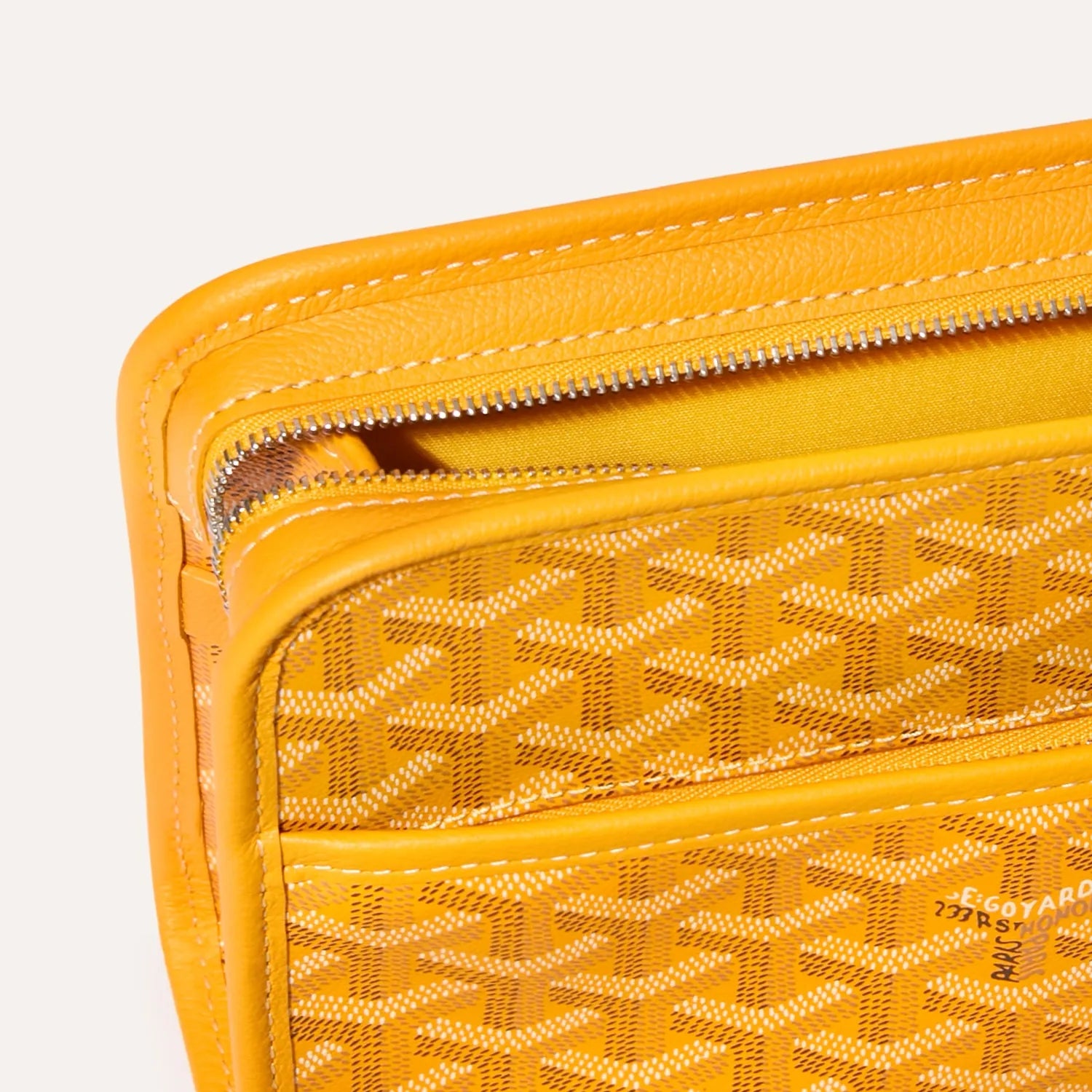 Goyard Jouvence PM Toiletry Bag Yellow