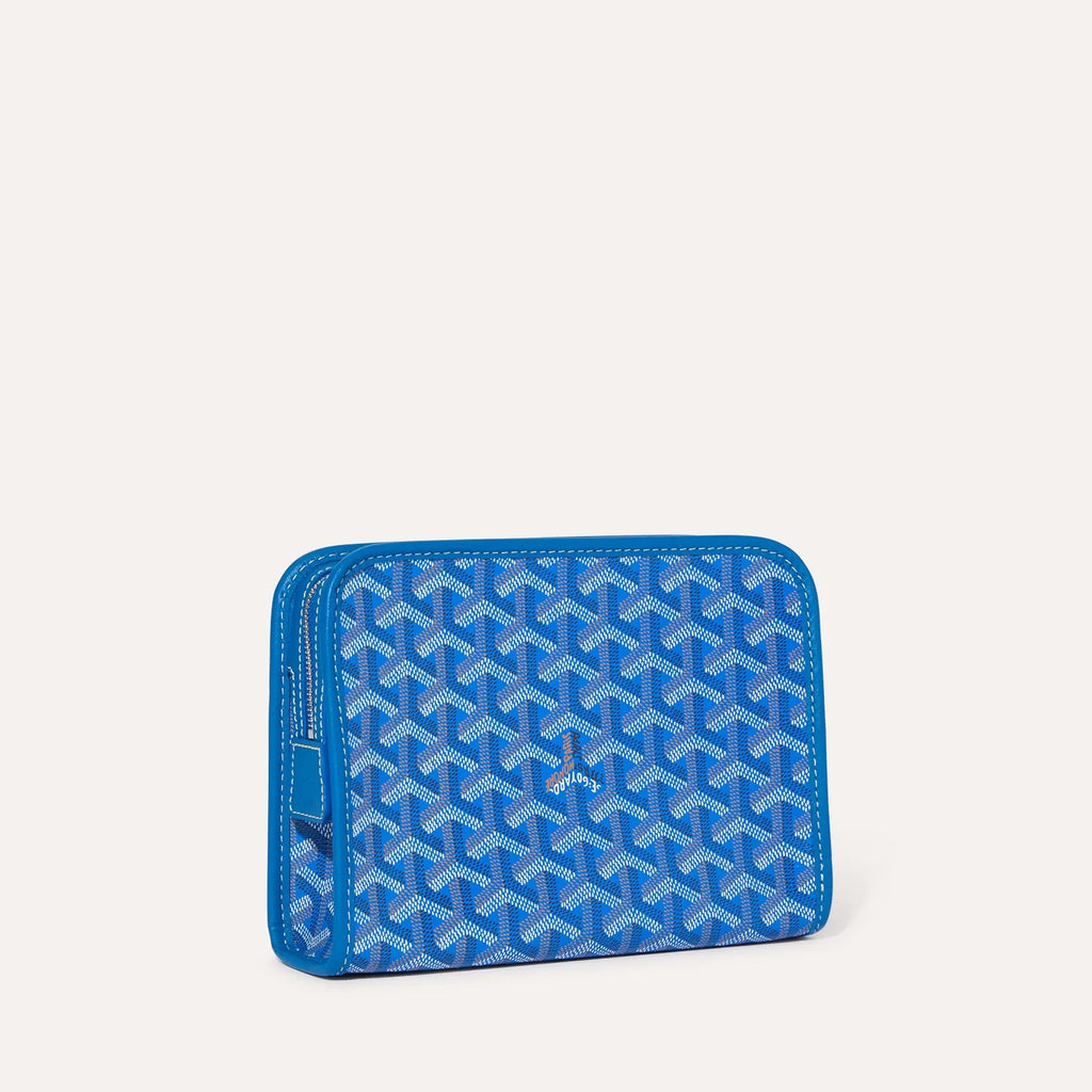 Goyard Jouvence PM Toiletry Bag Sky Blue