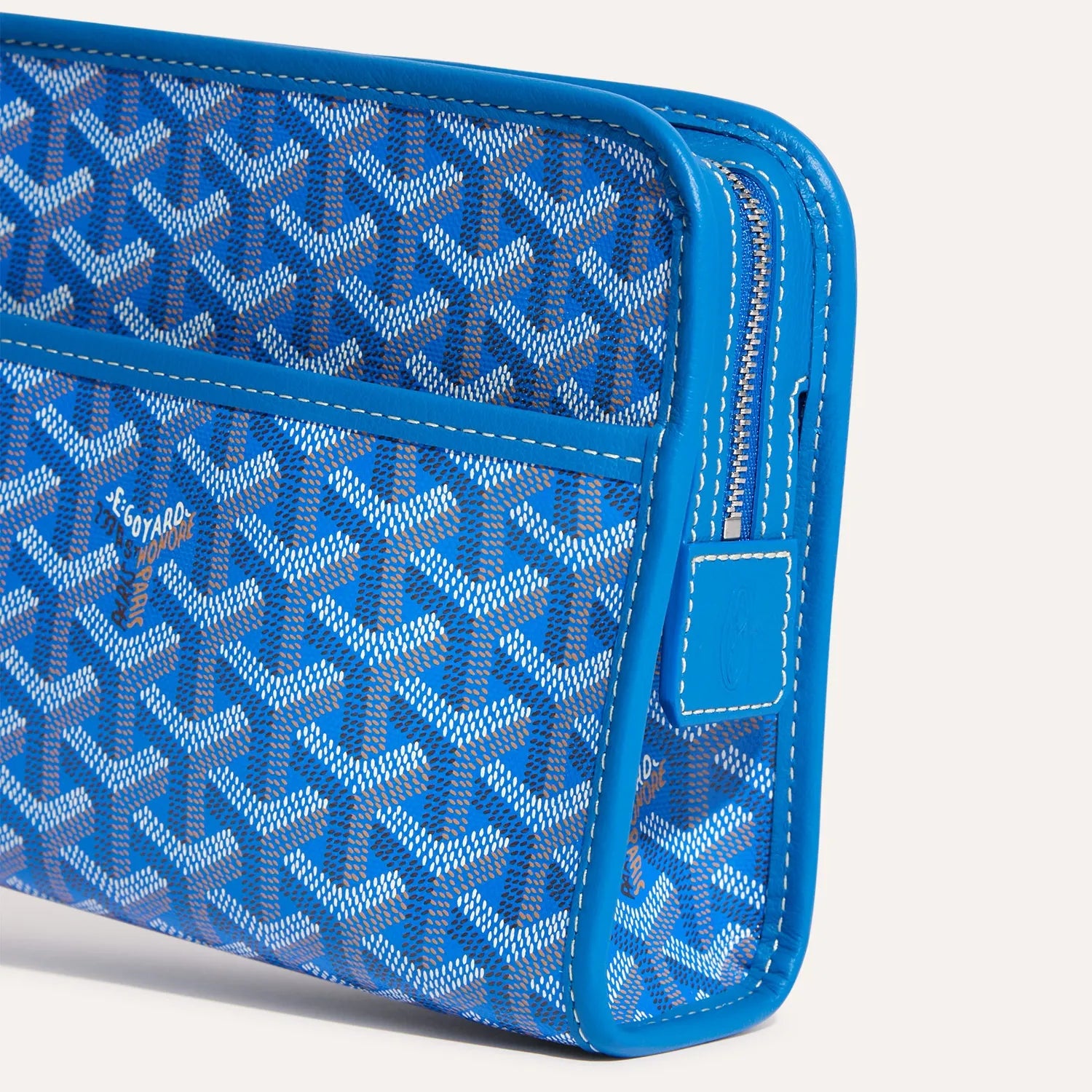 Goyard Jouvence PM Toiletry Bag Sky Blue