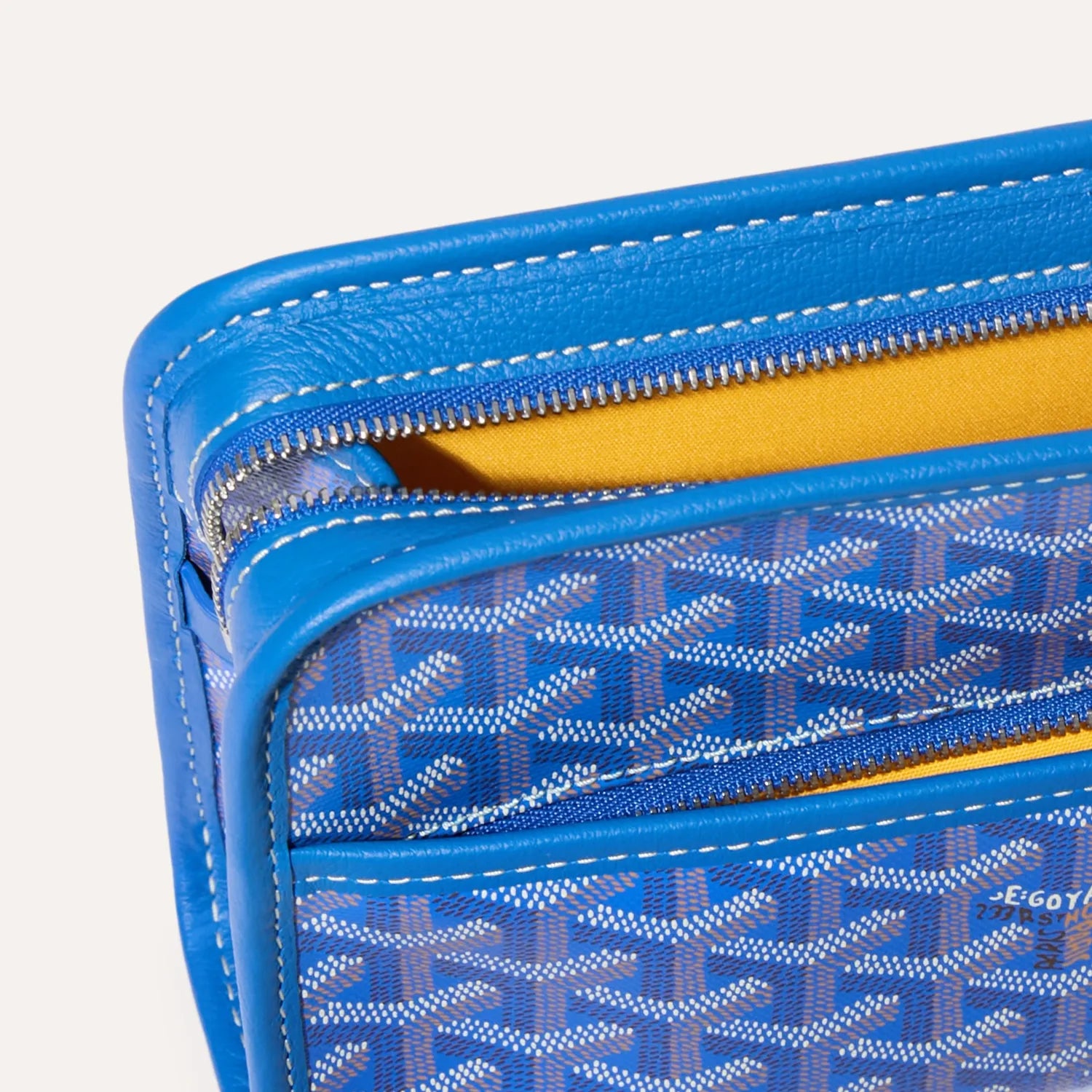 Goyard Jouvence PM Toiletry Bag Sky Blue