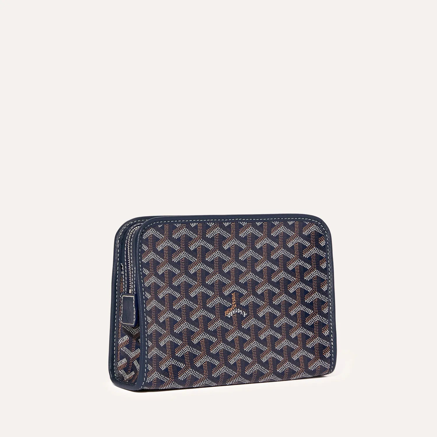 Goyard Jouvence PM Toiletry Bag Navy Blue