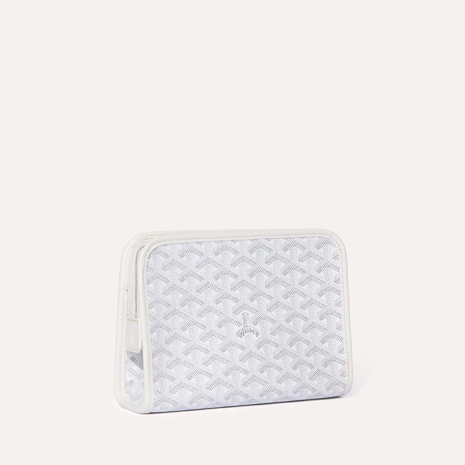 Goyard Jouvence PM Toiletry Bag White