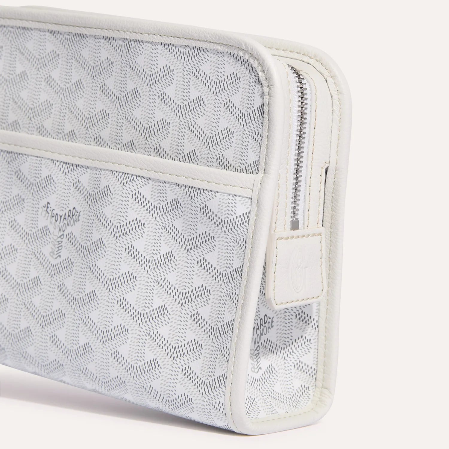 Goyard Jouvence PM Toiletry Bag White