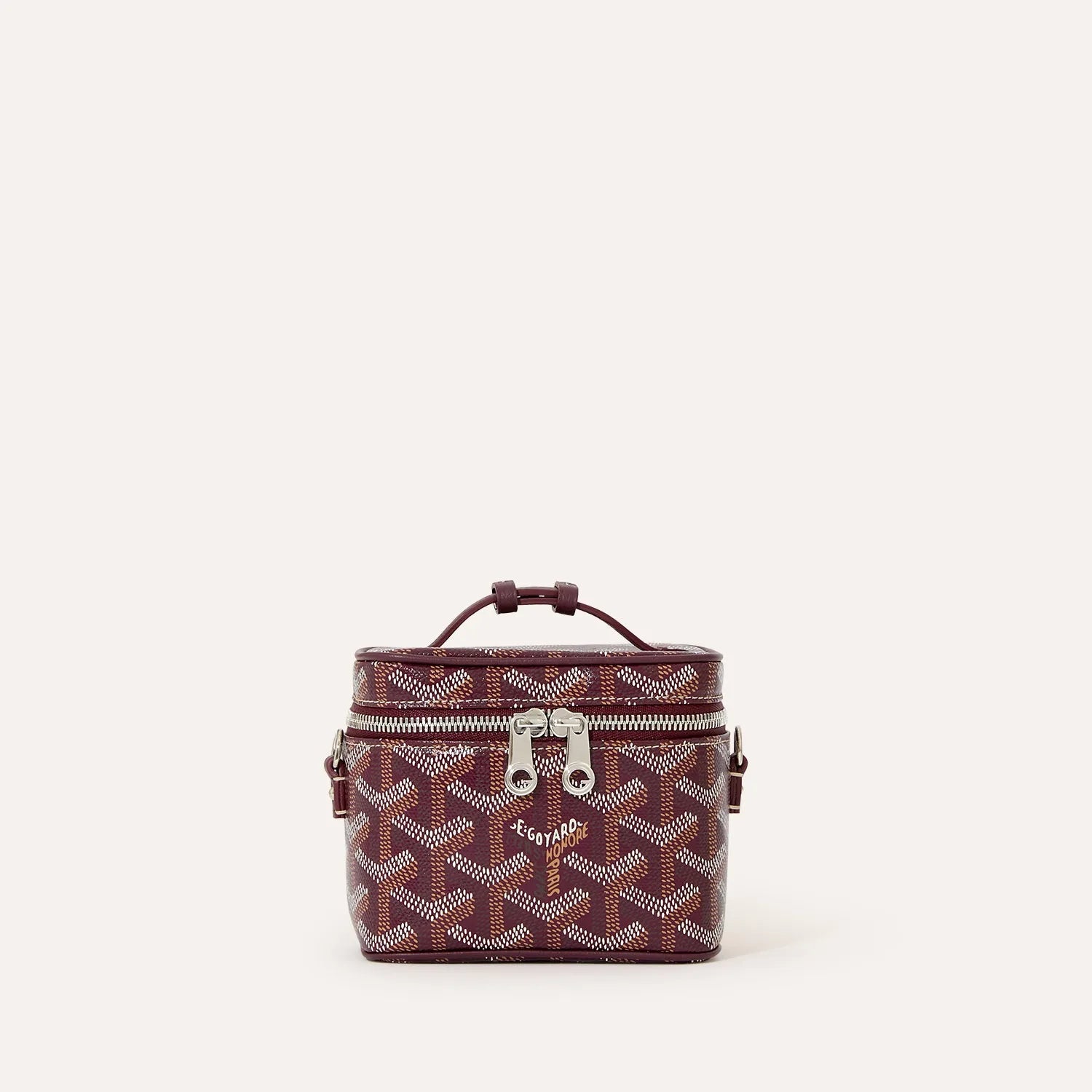 Goyard Muse Nano Vanity Burgundy
