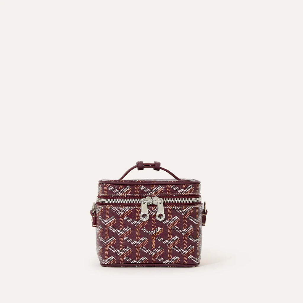 Goyard Muse Nano Vanity Burgundy