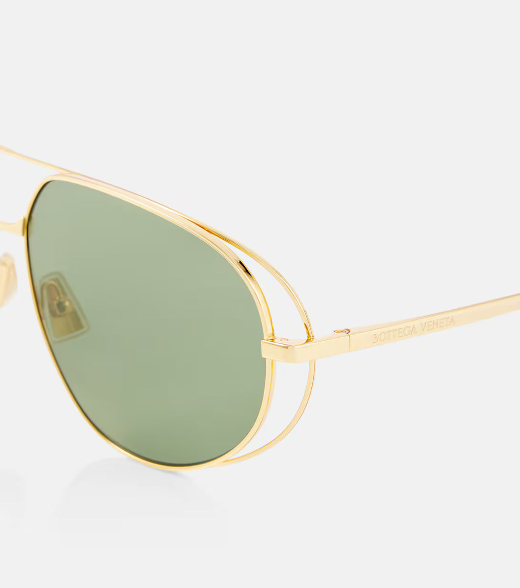 Bottega Veneta Aviator sunglasses