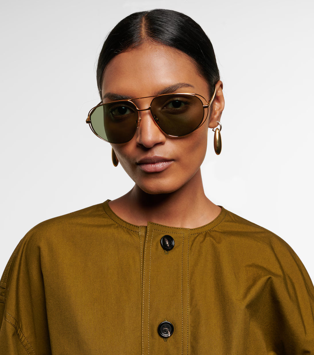 Bottega Veneta Aviator sunglasses