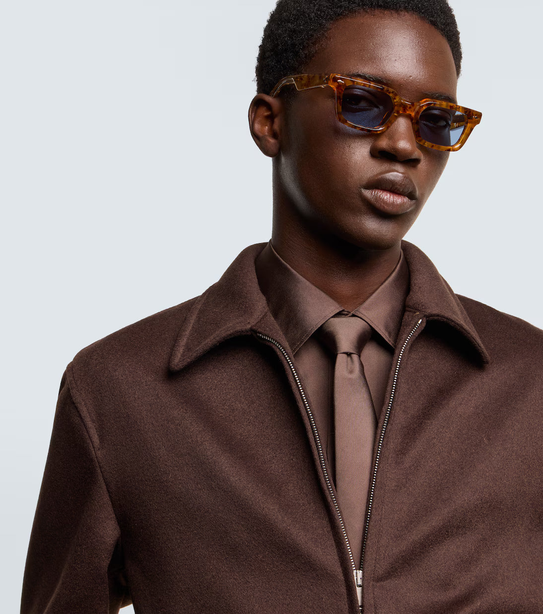 Jacques Marie Mage Casablanca rectangular sunglasses