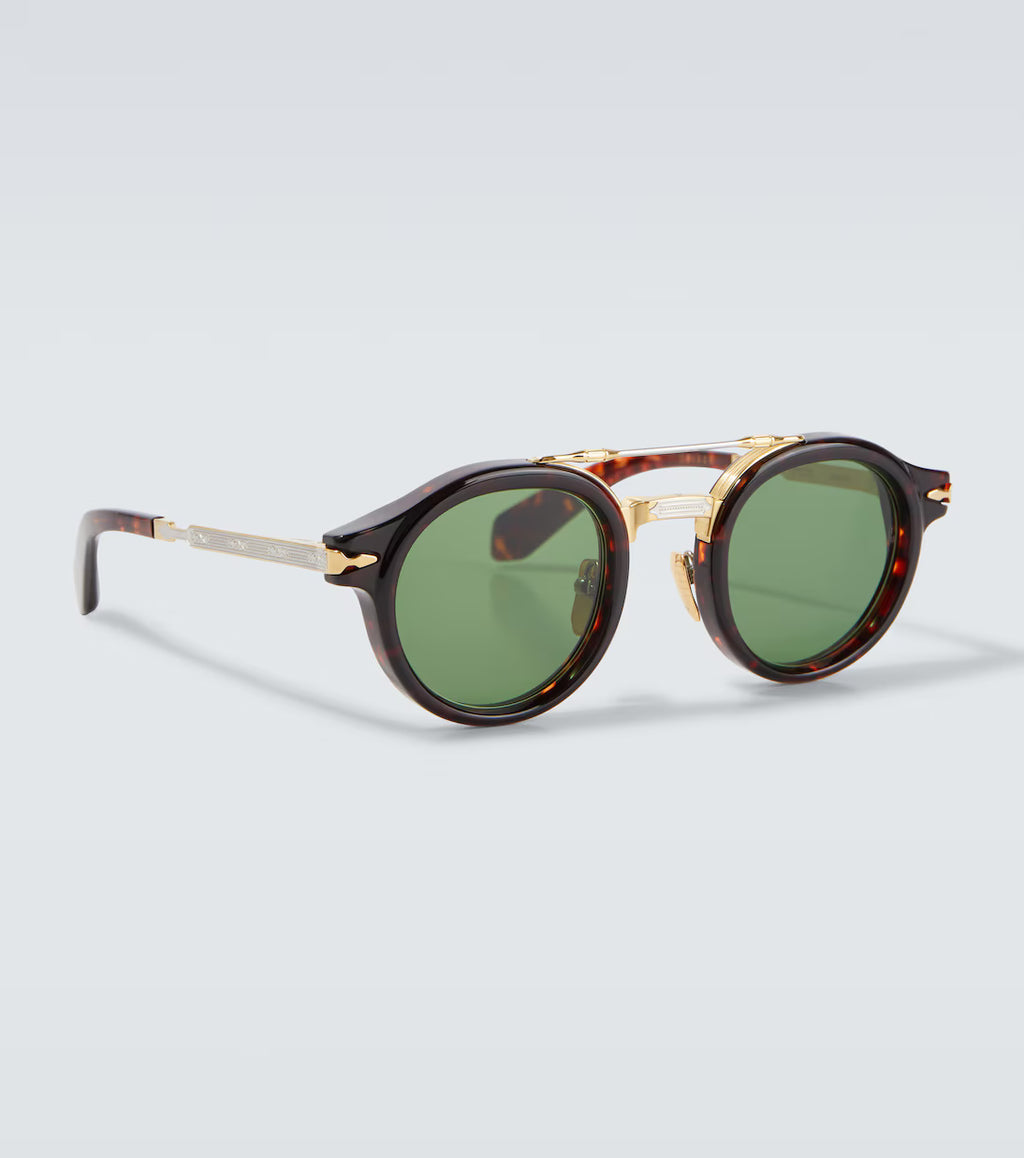 Jacques Marie Mage Delage round sunglasses
