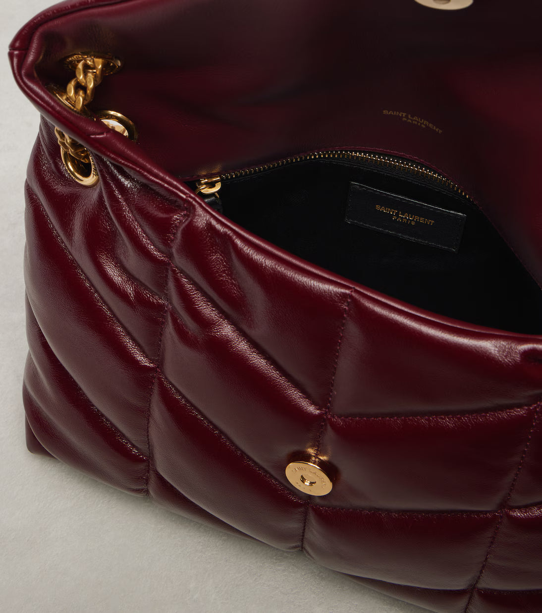 Saint Laurent Puffer Small leather shoulder bag