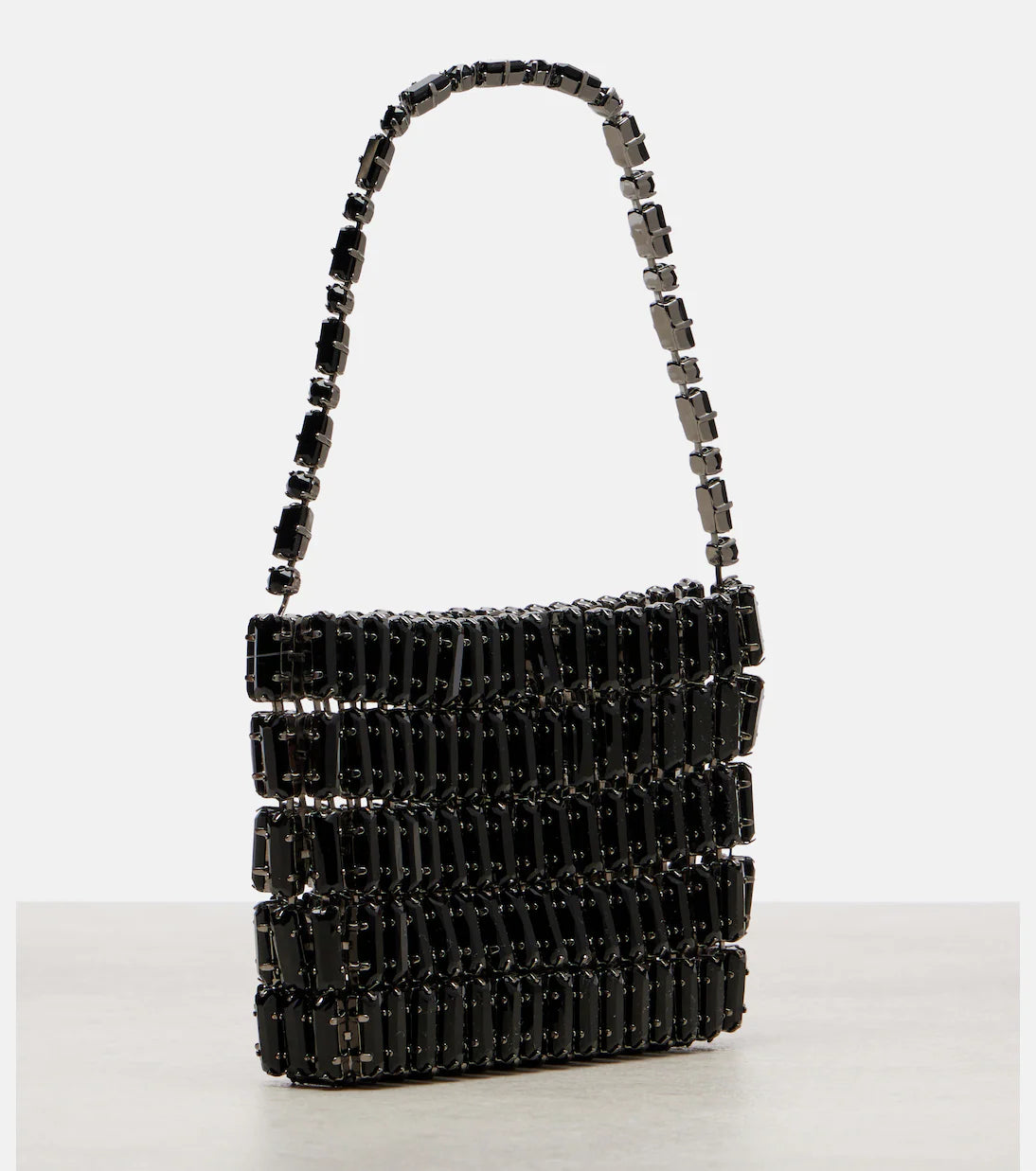 Saint Laurent Cassandre Micro embellished shoulder bag