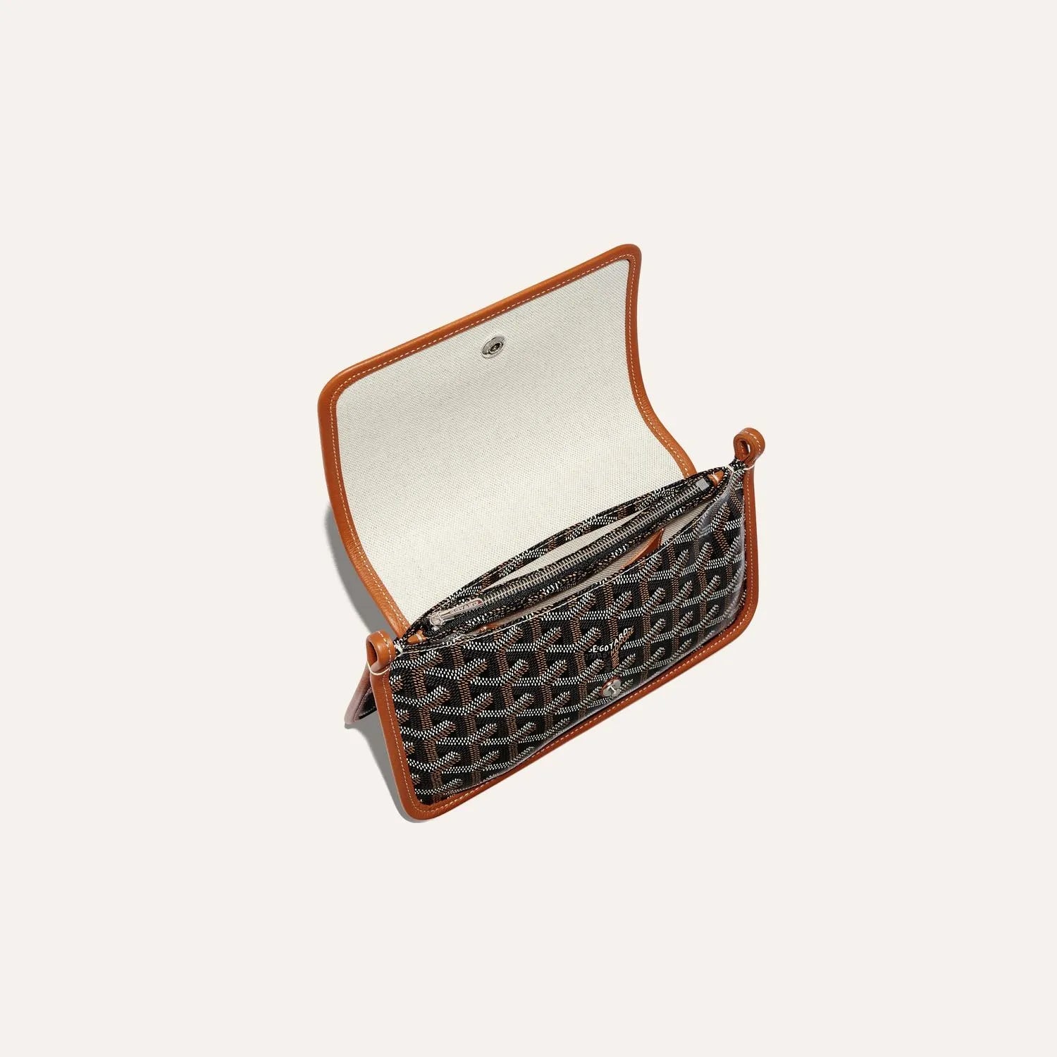 Goyard Plumet Pocket Wallet  Brown