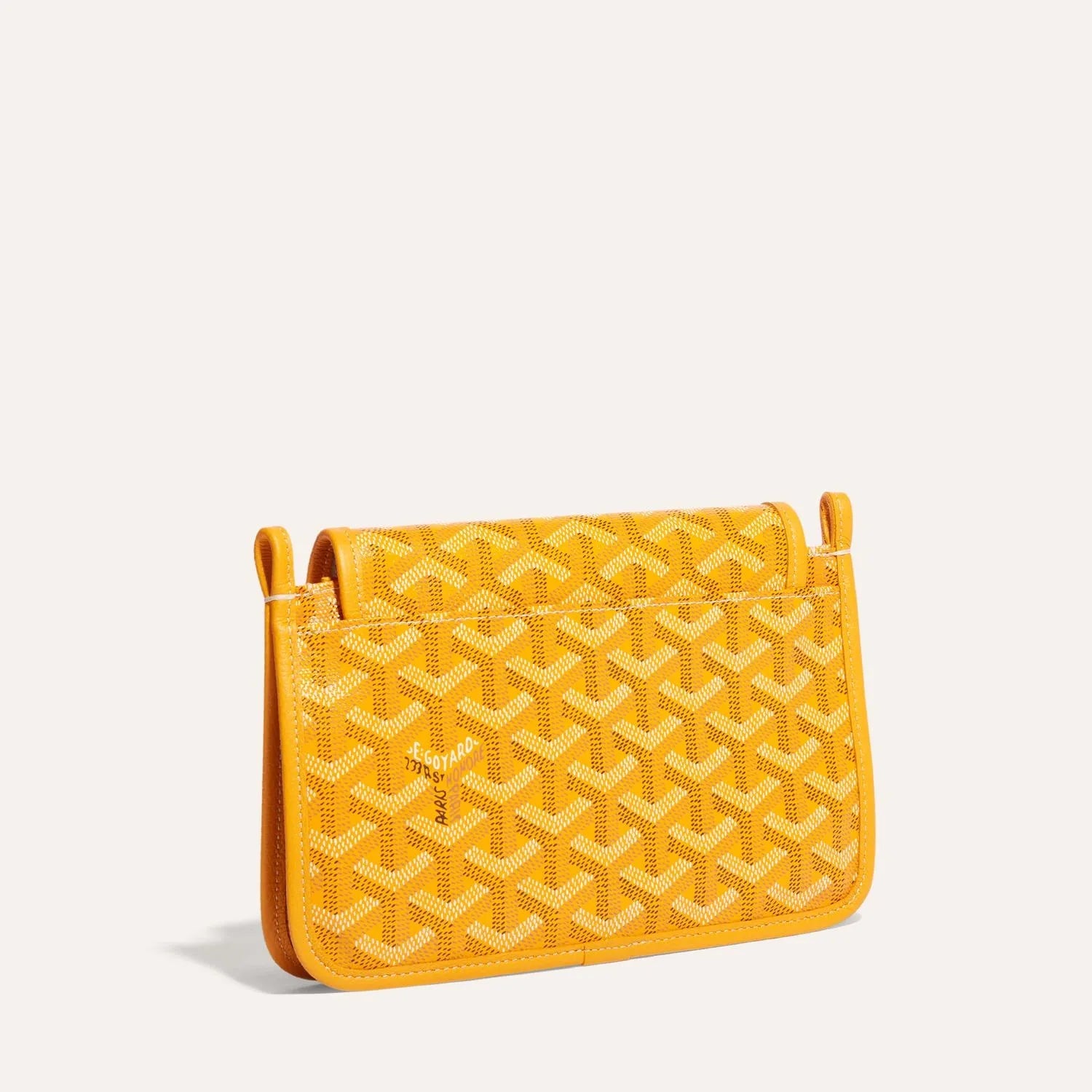 Goyard Plumet Pocket Wallet Yellow