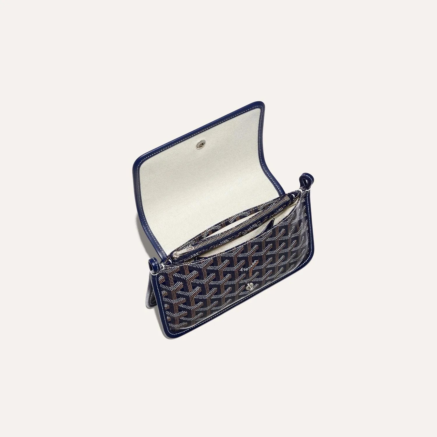 Goyard Plumet Pocket Wallet Blue