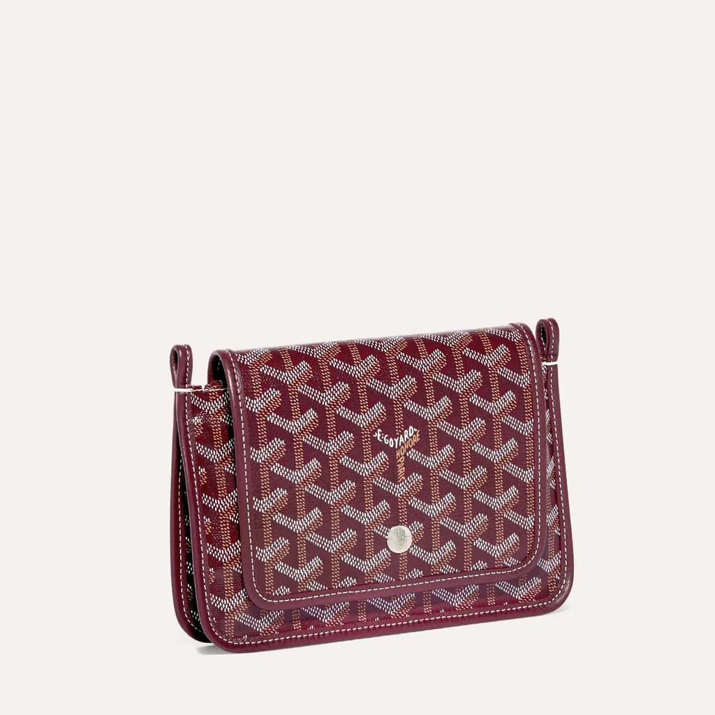 Goyard Plumet Pocket Wallet Burgundy