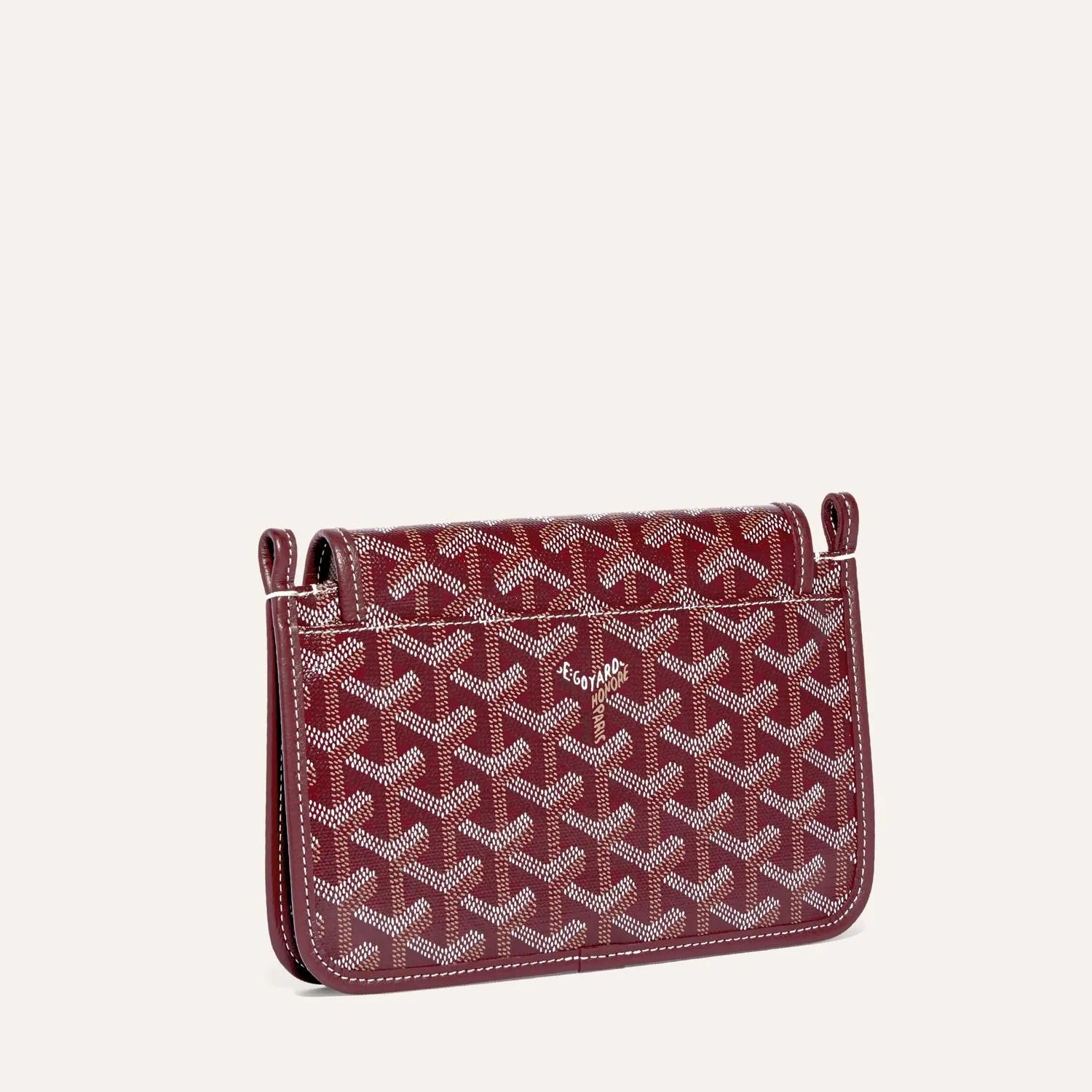 Goyard Plumet Pocket Wallet Burgundy