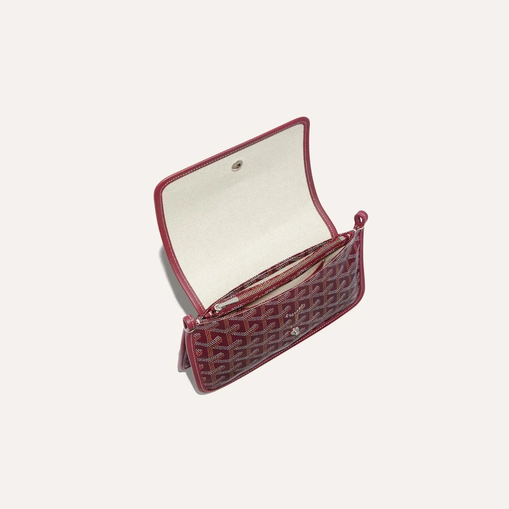 Goyard Plumet Pocket Wallet Burgundy