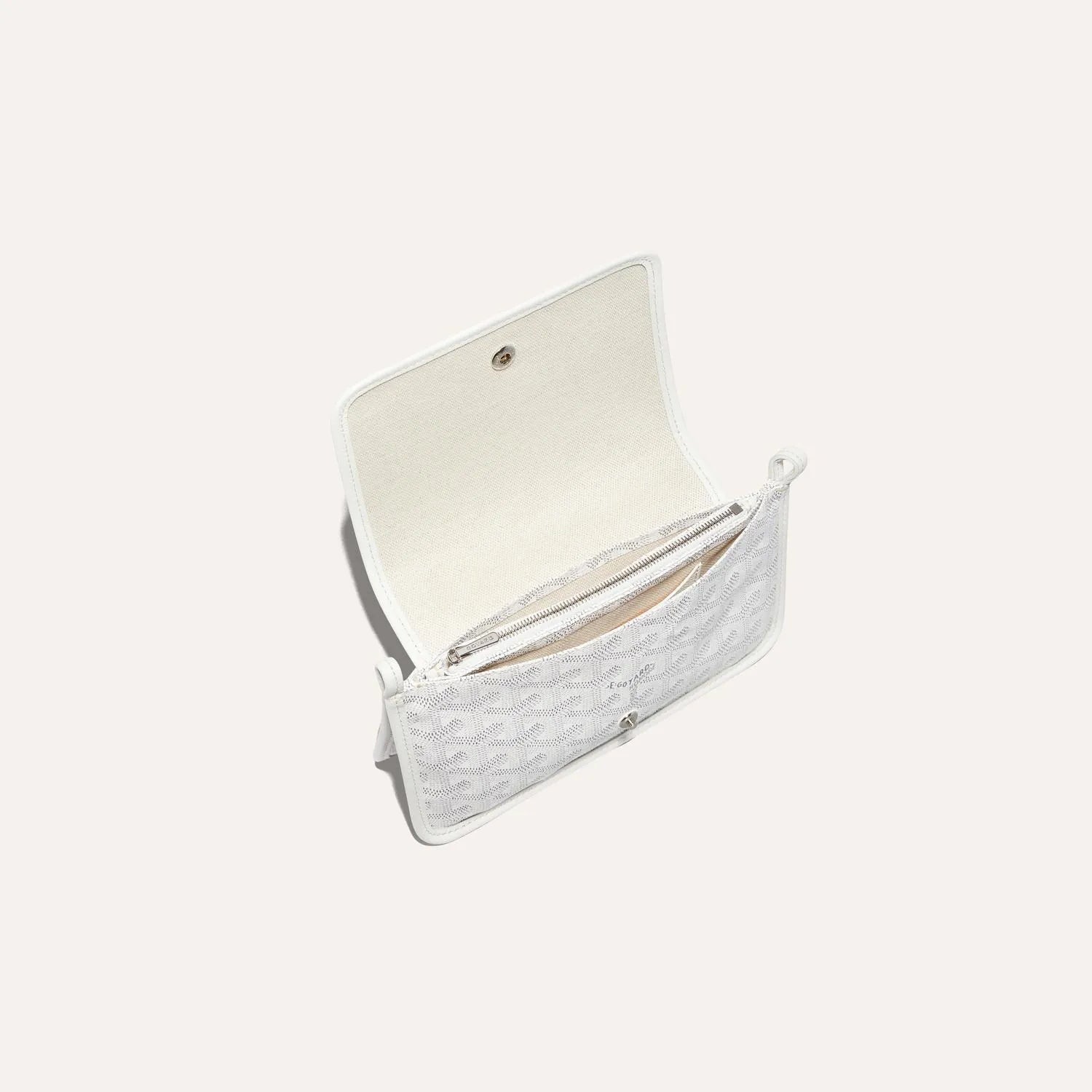 Goyard Plumet Pocket Wallet White