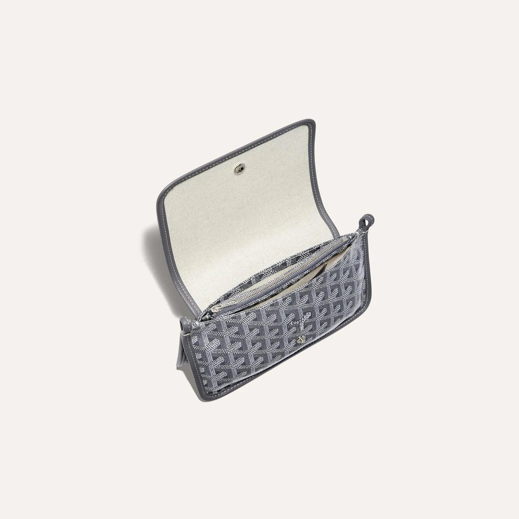 Goyard Plumet Pocket Wallet Grey