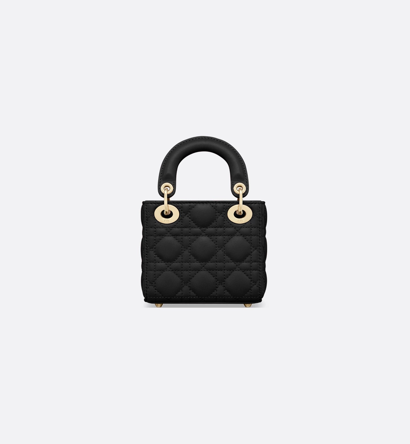 Lady Dior Micro Bag Black Cannage Lambskin