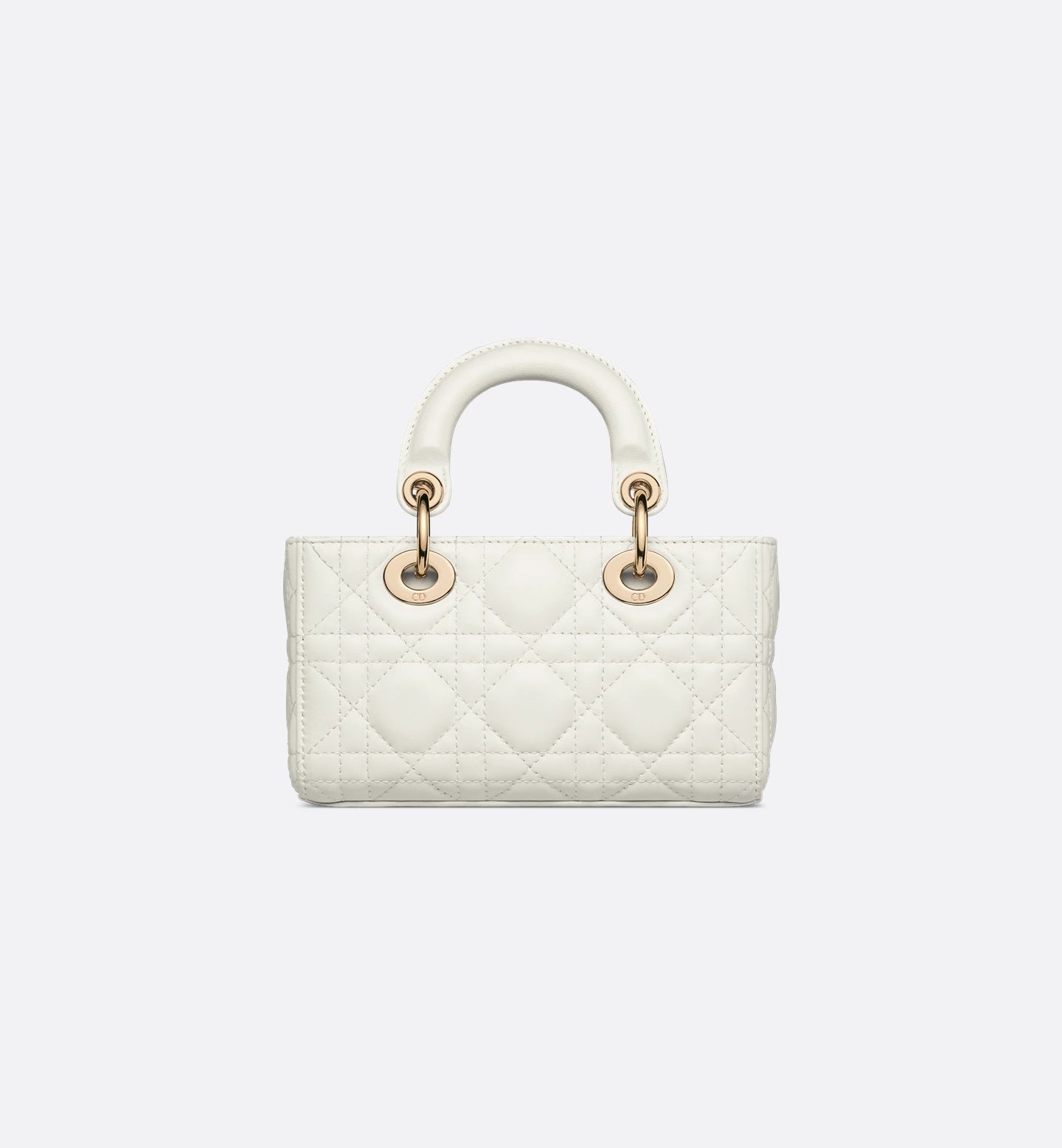 Lady D-Joy Micro Bag Latte Cannage Lambskin