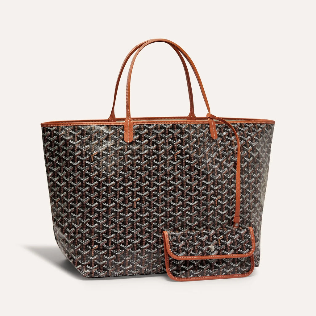 Goyard Saint Louis GM Bag  Brown