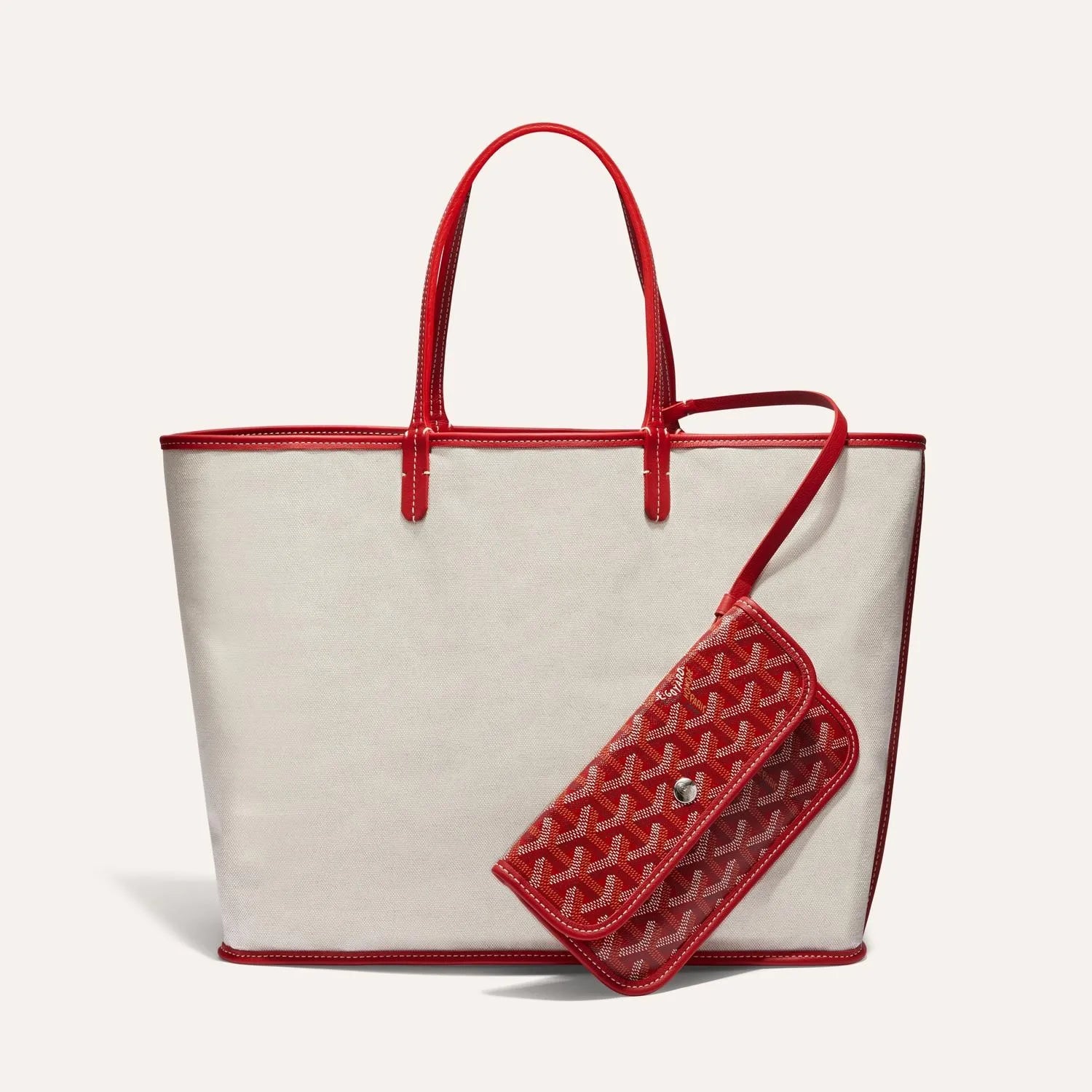 Goyard Saint Louis GM Bag Red