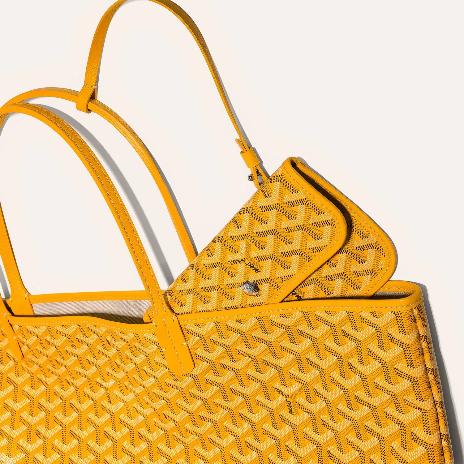 Goyard Saint Louis GM Bag Yellow