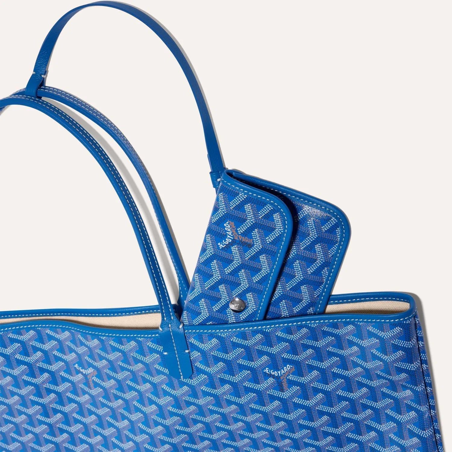 Goyard Saint Louis GM Bag  Blue