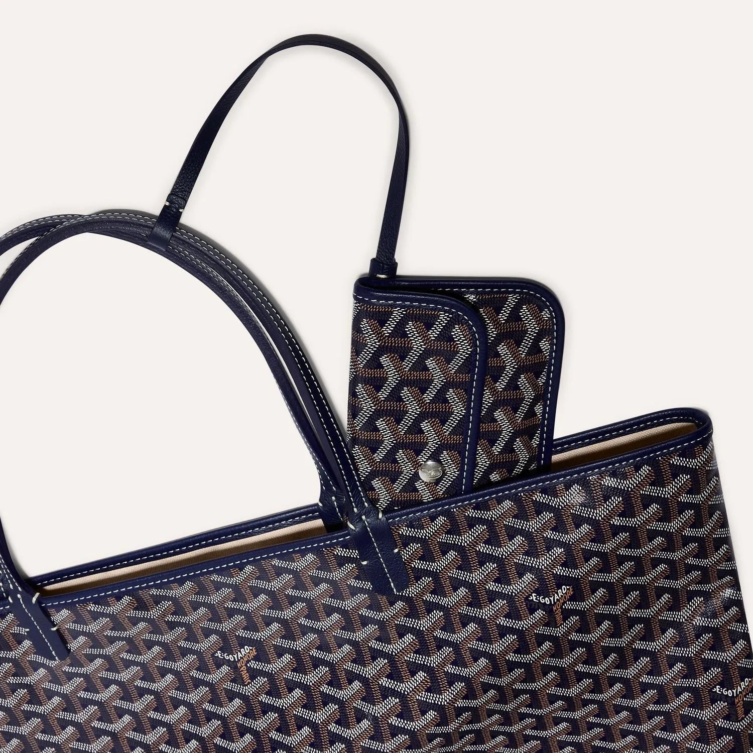 Goyard Saint Louis GM Bag Blue
