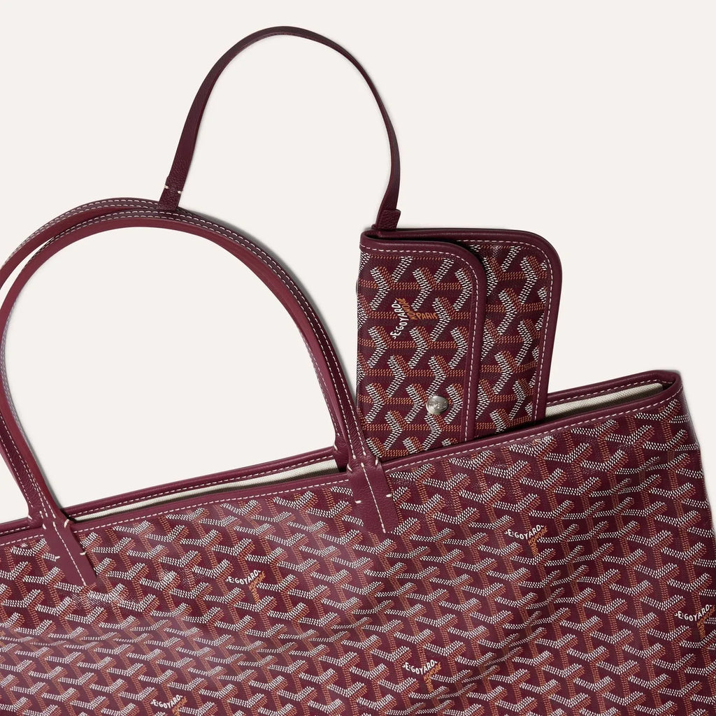 Goyard Saint Louis GM Bag Burgundy