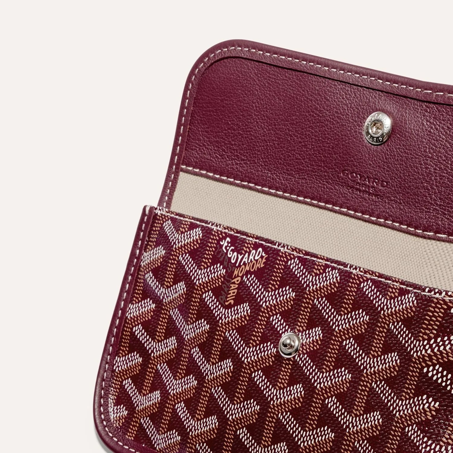 Goyard Saint Louis GM Bag Burgundy