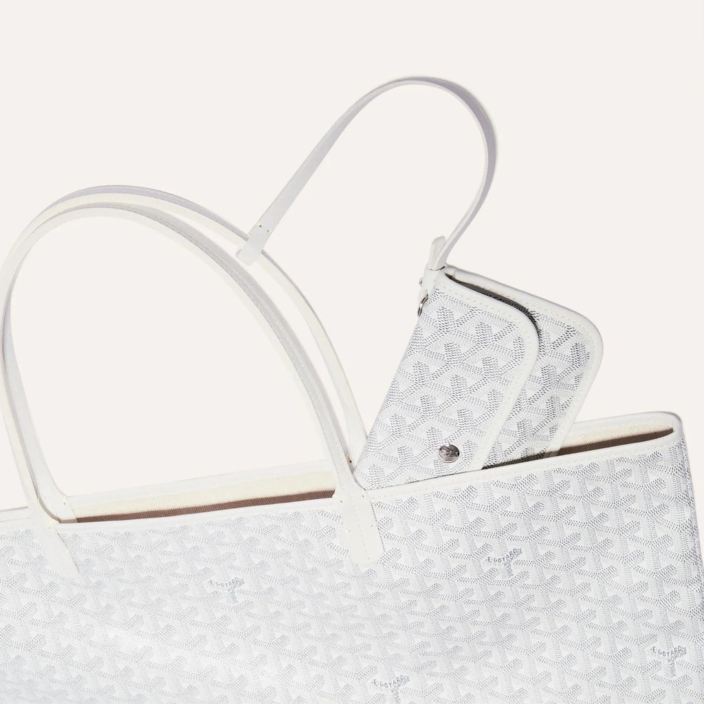 Goyard Saint Louis GM Bag  White