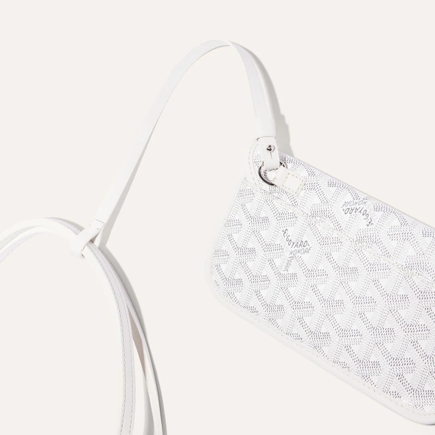 Goyard Saint Louis GM Bag  White