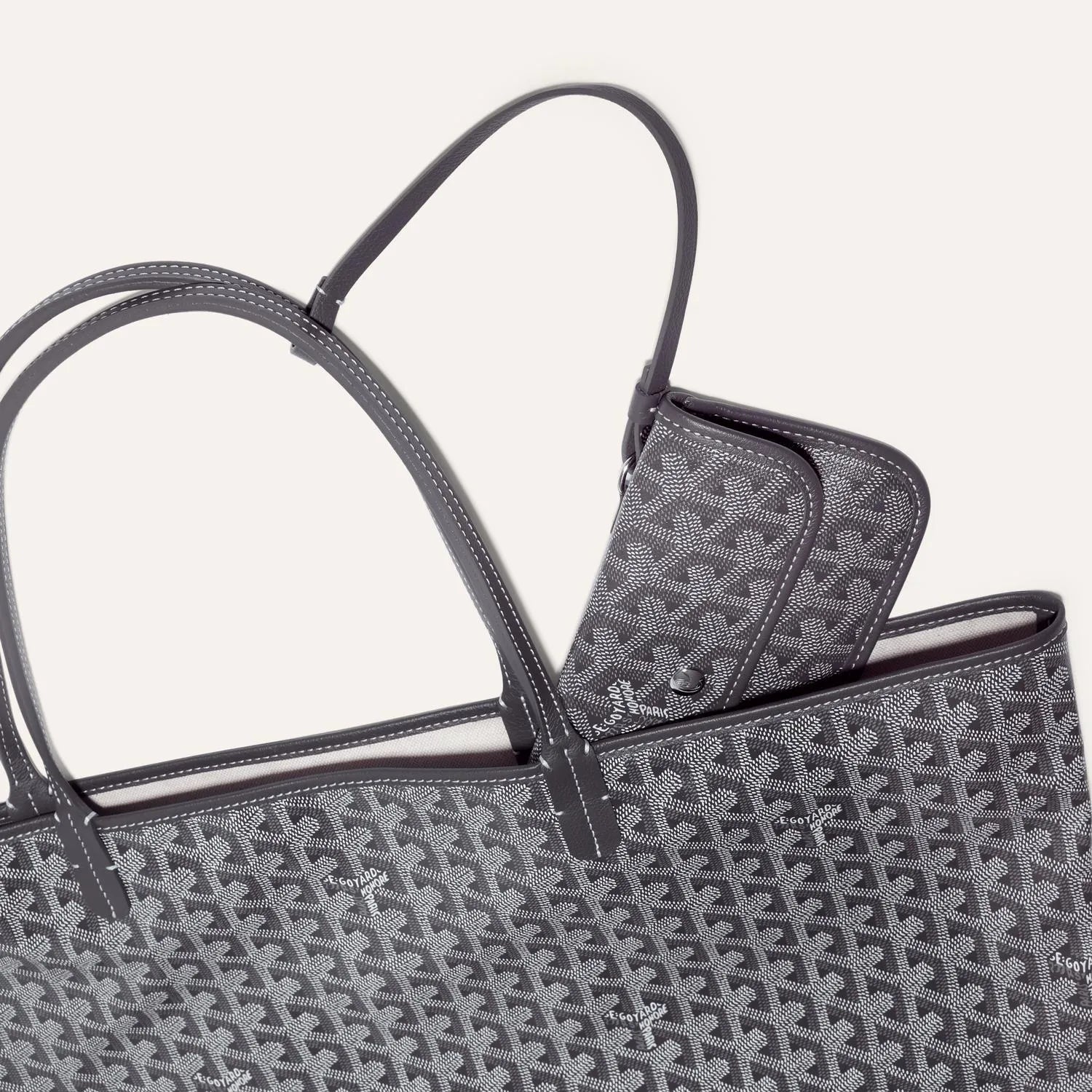 Goyard Saint Louis GM Bag Grey