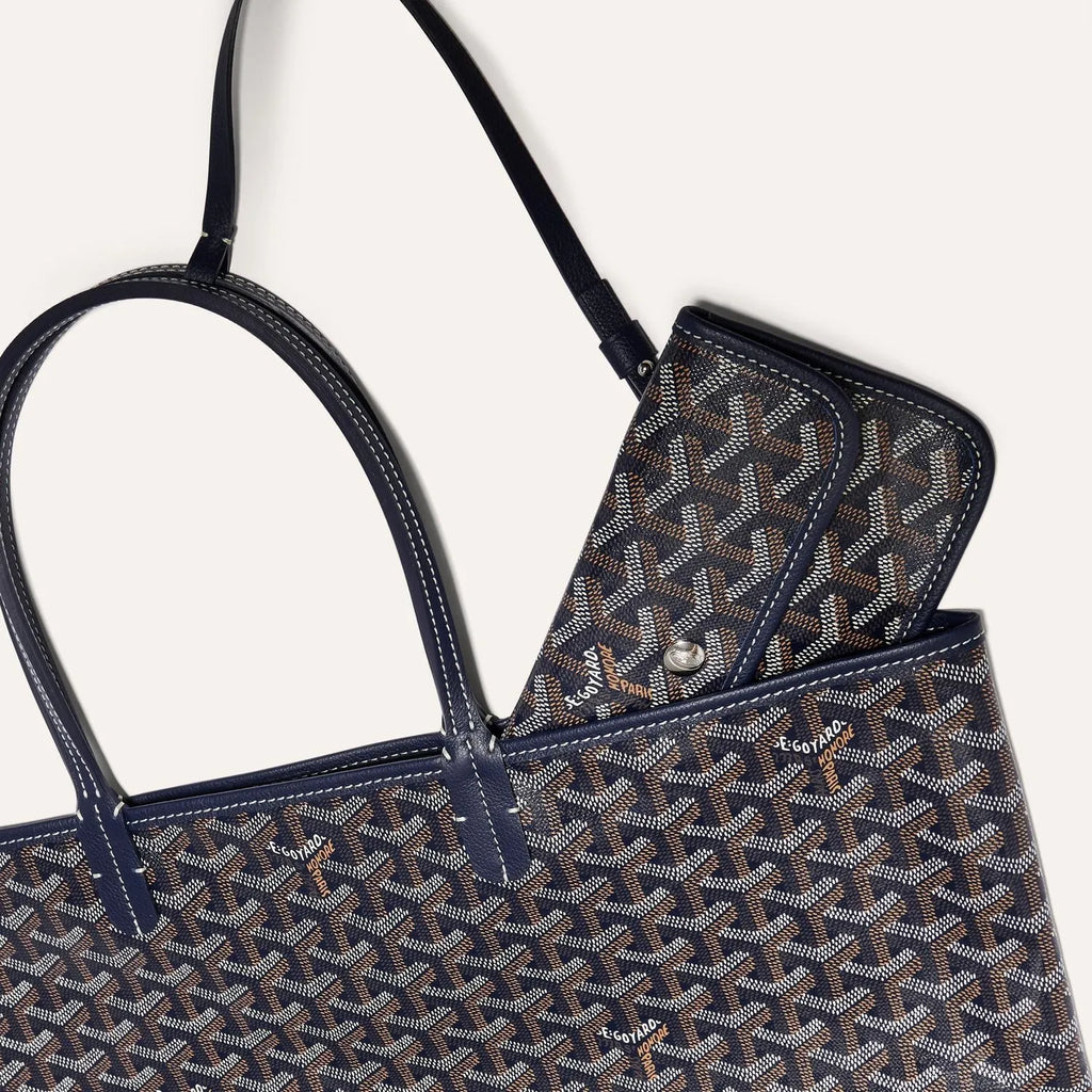 Goyard Saint Louis PM Bag Blue Navy