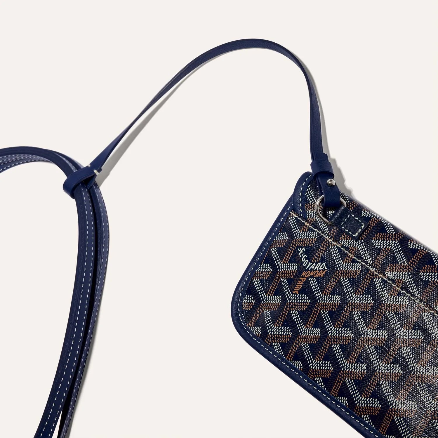 Goyard Saint Louis PM Bag Blue Navy
